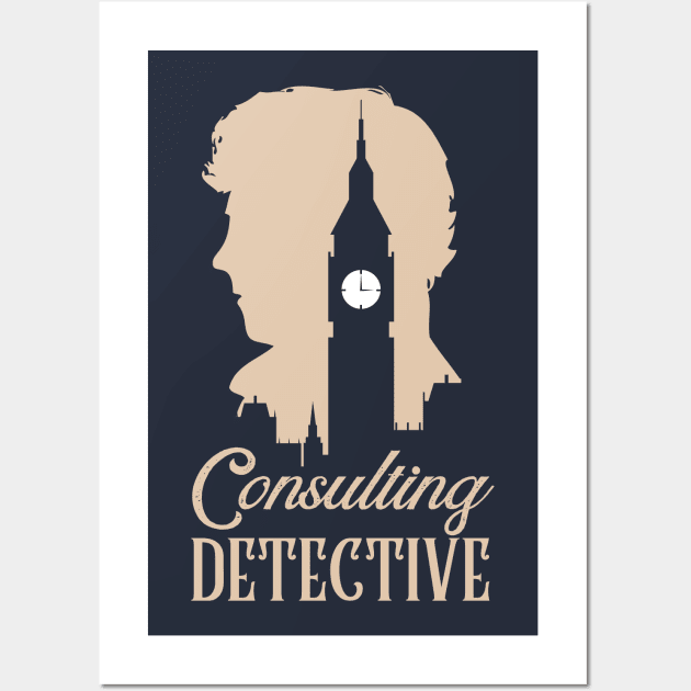 Consulting Detective Wall Art by Meta Cortex